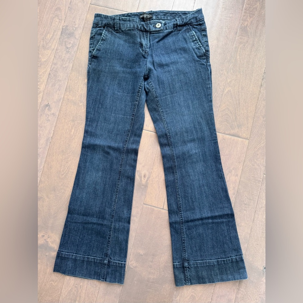 New York & Company Cotton Flare Jeans